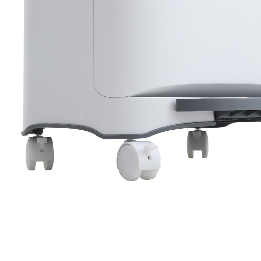 48L Waste Bin Detail 3 Smooth Rolling Wheels & Slim Profile